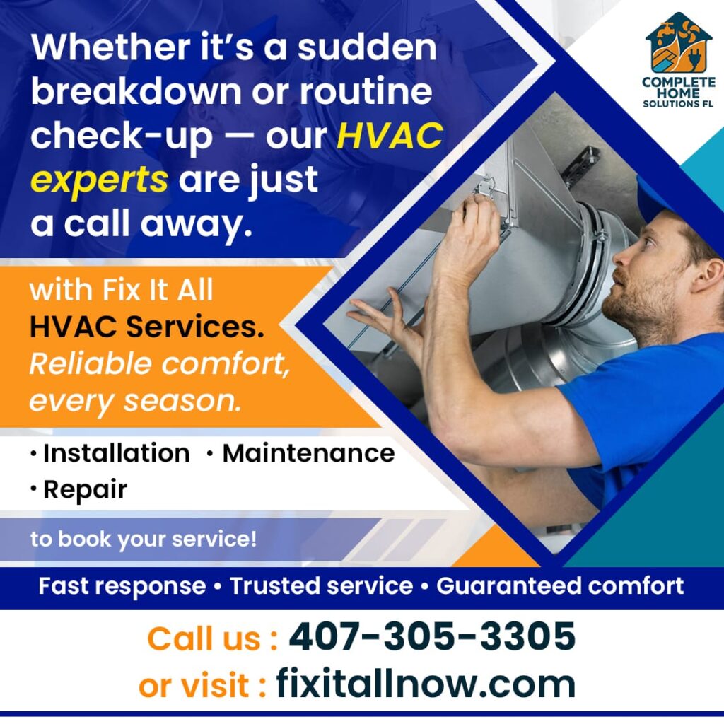 HVAC repair in Windermere